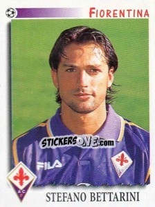 Sticker Stefano Bettarini - Calciatori 1997-1998 n. 115 - Panini