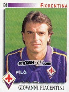 Sticker Giovanni Piacentini - Calciatori 1997-1998 - Panini