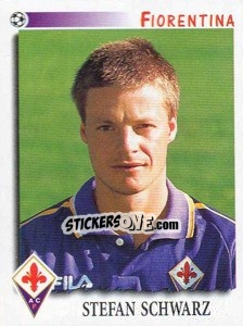 Sticker Stefan Schwarz - Calciatori 1997-1998 n. 121 - Panini