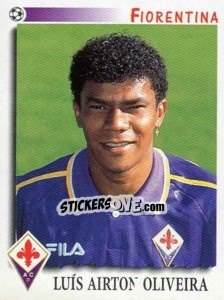 Sticker Luis Airton Oliveira - Calciatori 1997-1998 n. 124 - Panini
