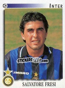 Sticker Salvatore Fresi - Calciatori 1997-1998 n. 135 - Panini