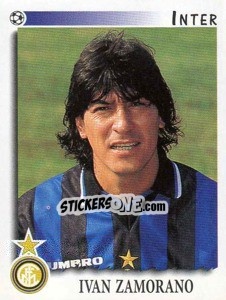 Cromo Ivan Zamorano - Calciatori 1997-1998 - Panini