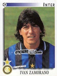 Sticker Ivan Zamorano - Calciatori 1997-1998 n. 146 - Panini