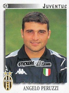 Sticker Angelo Peruzzi - Calciatori 1997-1998 n. 151 - Panini