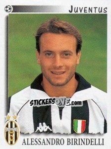 Sticker Alessandro Birindelli - Calciatori 1997-1998 n. 152 - Panini