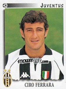 Sticker Ciro Ferrara - Calciatori 1997-1998 - Panini