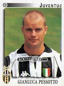 Sticker Gianluca Pessotto - Calciatori 1997-1998 n. 156 - Panini