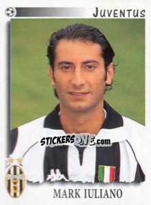 Figurina Mark Iuliano - Calciatori 1997-1998 - Panini