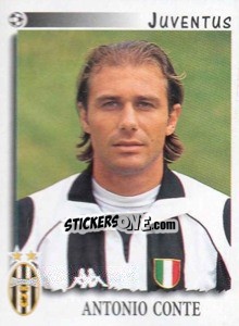 Sticker Antonio Conte - Calciatori 1997-1998 n. 160 - Panini