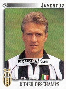 Sticker Didier Deschamps - Calciatori 1997-1998 - Panini