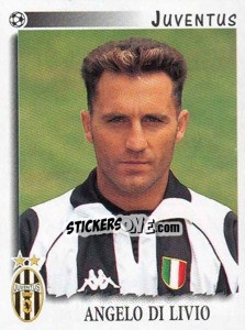 Sticker Angelo di Livio - Calciatori 1997-1998 n. 162 - Panini