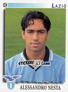 Sticker Alessandro Nesta - Calciatori 1997-1998 n. 174 - Panini