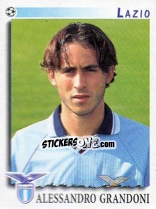 Sticker Alessandro Grandoni - Calciatori 1997-1998 n. 178 - Panini