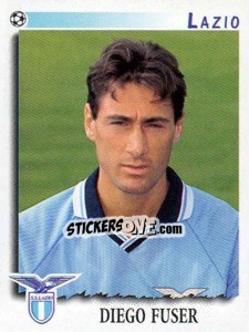 Sticker Diego Fuser - Calciatori 1997-1998 n. 179 - Panini