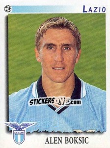 Figurina Alen Boksic - Calciatori 1997-1998 - Panini