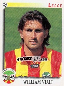 Sticker William Viali - Calciatori 1997-1998 - Panini