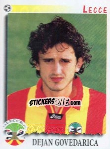 Sticker Dejan Govedarica - Calciatori 1997-1998 - Panini