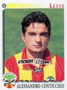 Sticker Alessandro Conticchio - Calciatori 1997-1998 n. 204 - Panini