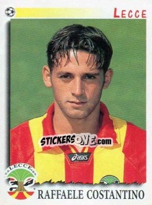 Sticker Raffaele Costantino - Calciatori 1997-1998 n. 208 - Panini