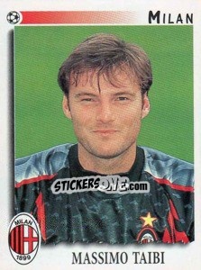 Sticker Massimo Taibi - Calciatori 1997-1998 n. 214 - Panini