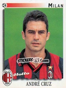 Cromo André Cruz - Calciatori 1997-1998 - Panini