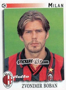 Sticker Zvonimir Boban - Calciatori 1997-1998 n. 224 - Panini