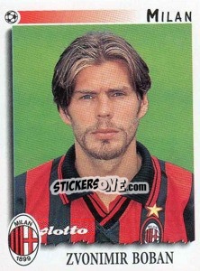 Cromo Zvonimir Boban - Calciatori 1997-1998 - Panini