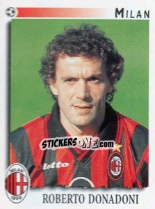 Sticker Roberto Donadoni - Calciatori 1997-1998 - Panini