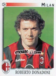 Sticker Roberto Donadoni - Calciatori 1997-1998 n. 226 - Panini