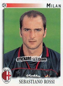Sticker Sebastiano Rossi - Calciatori 1997-1998 - Panini