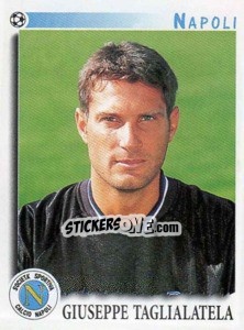 Cromo Giuseppe Taglialatela - Calciatori 1997-1998 - Panini