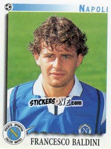 Figurina Francesco Baldini - Calciatori 1997-1998 - Panini