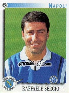 Sticker Raffaele Sergio - Calciatori 1997-1998 n. 239 - Panini