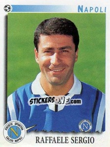 Figurina Raffaele Sergio - Calciatori 1997-1998 - Panini