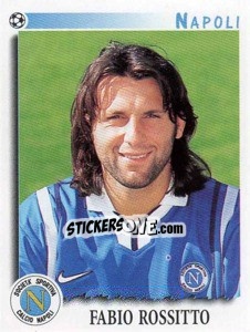 Cromo Fabio Rossitto - Calciatori 1997-1998 - Panini