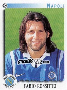 Sticker Fabio Rossitto - Calciatori 1997-1998 n. 245 - Panini