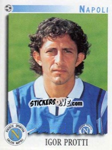 Sticker Igor Protti - Calciatori 1997-1998 - Panini