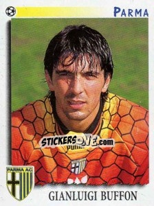 Sticker Gianluigi Buffon - Calciatori 1997-1998 n. 256 - Panini