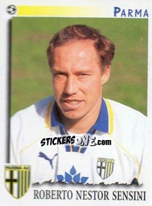 Figurina Roberto Nestor Sensini - Calciatori 1997-1998 - Panini