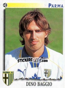 Sticker Dino Baggio - Calciatori 1997-1998 n. 266 - Panini