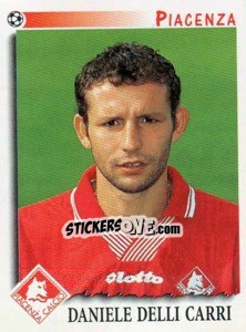 Sticker Daniele Delli Carri - Calciatori 1997-1998 n. 281 - Panini