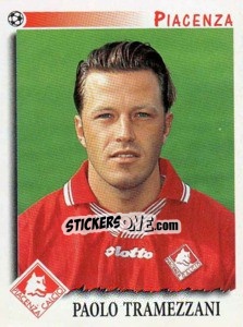 Sticker Paolo Tramezzani - Calciatori 1997-1998 - Panini