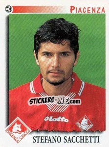 Figurina Stefano Sacchetti - Calciatori 1997-1998 - Panini