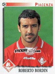 Figurina Roberto Bordin - Calciatori 1997-1998 - Panini