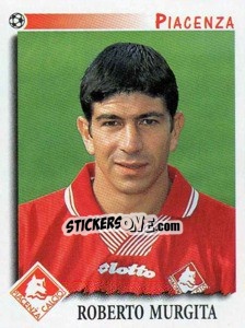 Sticker Roberto Murgita - Calciatori 1997-1998 - Panini