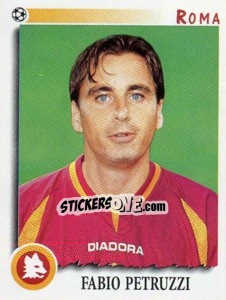 Sticker Fabio Petruzzi - Calciatori 1997-1998 - Panini