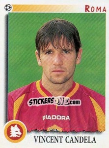 Figurina Vincent Candela - Calciatori 1997-1998 - Panini