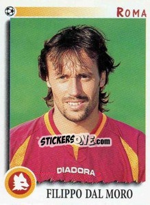 Sticker Filippo dal Moro - Calciatori 1997-1998 - Panini