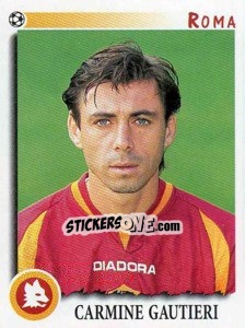 Cromo Carmine Gautieri - Calciatori 1997-1998 - Panini