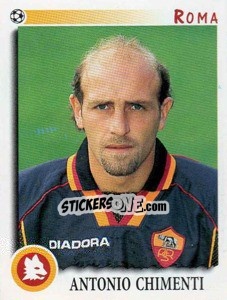 Sticker Antonio Chimenti - Calciatori 1997-1998 n. 315 - Panini